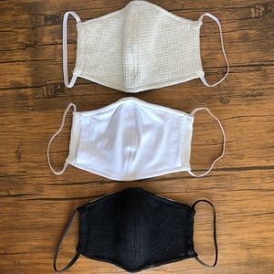 3 Triple-Layer Face Masks